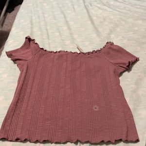 Off the shoulder top